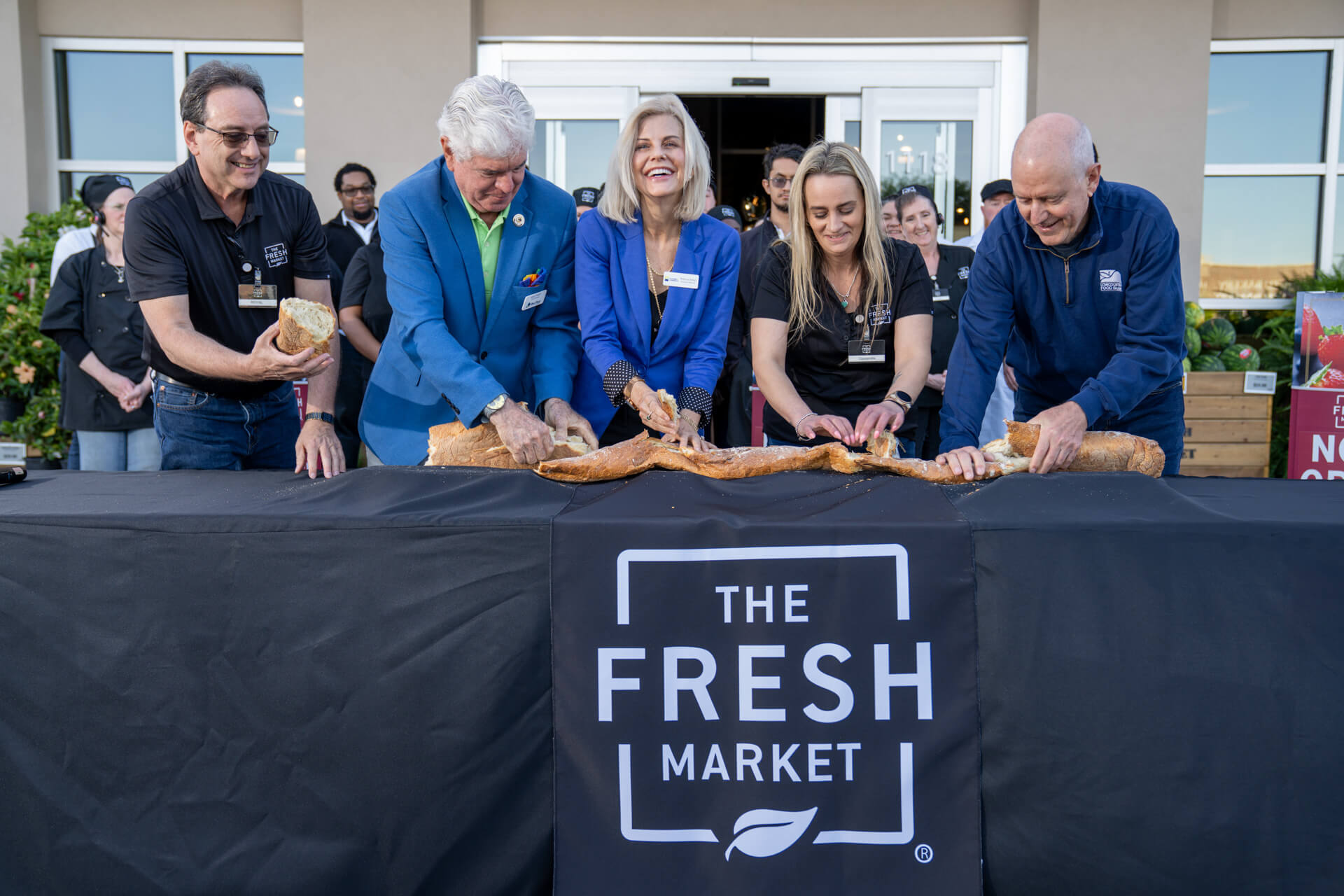 Bread Breaking at new store in Mount Pleasant